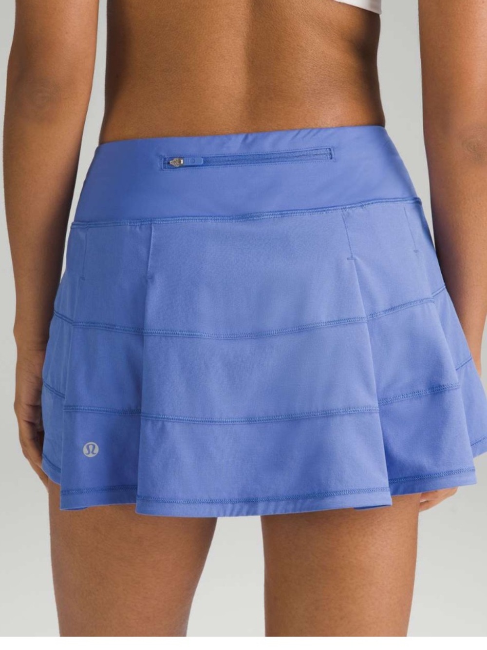 Lululemon Pace Rival Mid-Rise Skirt *Long in Wild Indigo 12